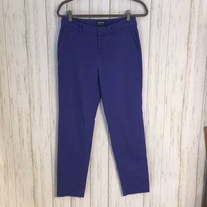 Size 2 Long Old Navy Purple Harper Career Pants